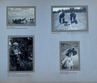 VELOX SAMPLE PRINTS from KODAK NEGATIVES PHOTO ALBUM c. 1920