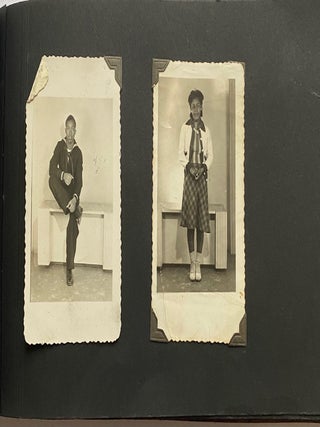 AFRICAN AMERICAN SAILOR on USS DUTCHESS WWII PHOTO ALBUM & DIARY