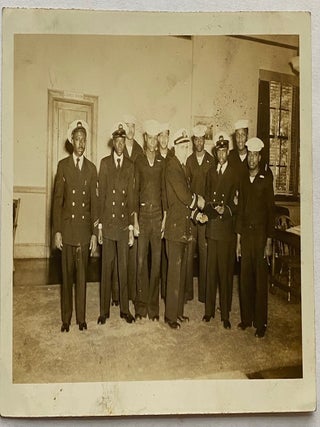 AFRICAN AMERICAN SAILOR on USS DUTCHESS WWII PHOTO ALBUM & DIARY