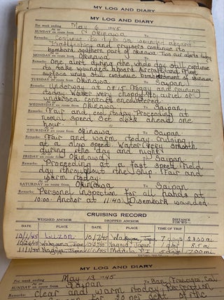 AFRICAN AMERICAN SAILOR on USS DUTCHESS WWII PHOTO ALBUM & DIARY