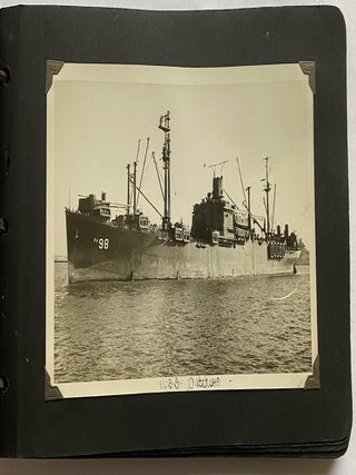 AFRICAN AMERICAN SAILOR on USS DUTCHESS WWII PHOTO ALBUM & DIARY