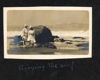 1910s NURSES PHOTO ALBUM SAN FRANCISCO - US ARMY NURSES CORP