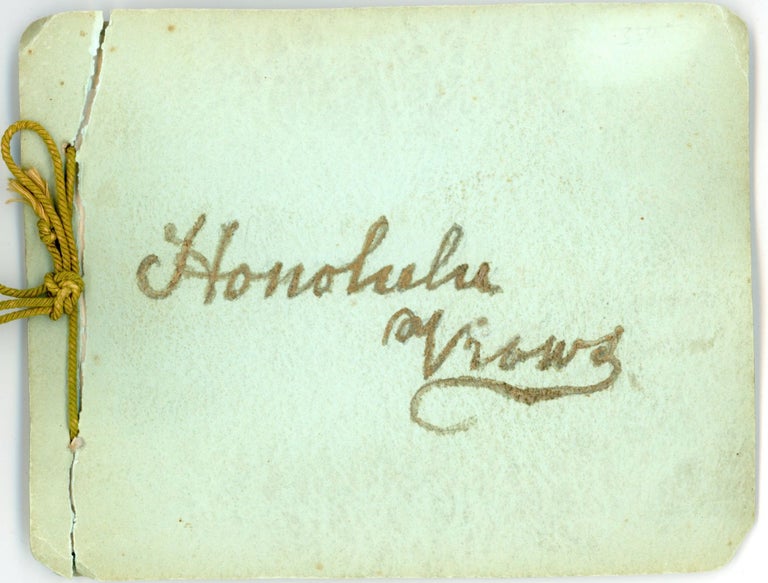 Item #60 HONOLULU HAWAII HANDMADE c. 1900 PHOTO ALBUM
