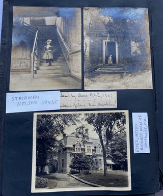 Item #605 1908-1914 PHOTO ALBUM YORKTOWN VA - PRESIDENT WILSON VISIT