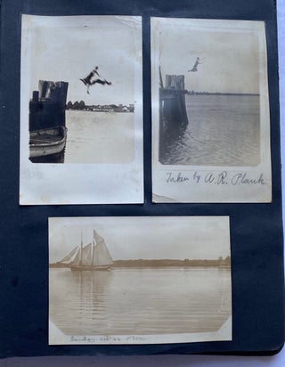 1908-1914 PHOTO ALBUM YORKTOWN VA - PRESIDENT WILSON VISIT