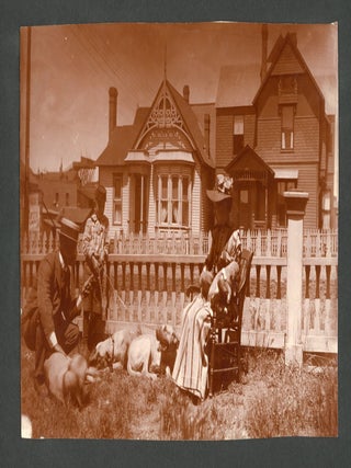 LEADVILLE COLORADO MINING PHOTO ALBUM 1890s