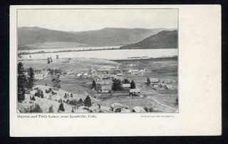LEADVILLE COLORADO MINING PHOTO ALBUM 1890s