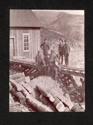 LEADVILLE COLORADO MINING PHOTO ALBUM 1890s