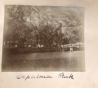 HONOLULU HAWAII HANDMADE c. 1900 PHOTO ALBUM