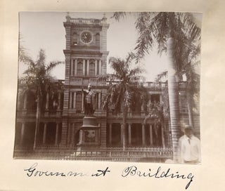 HONOLULU HAWAII HANDMADE c. 1900 PHOTO ALBUM