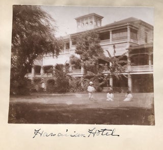 HONOLULU HAWAII HANDMADE c. 1900 PHOTO ALBUM