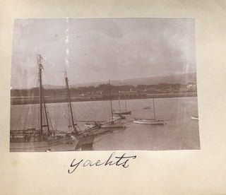 HONOLULU HAWAII HANDMADE c. 1900 PHOTO ALBUM