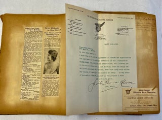 CELLIST HELEN DONOVAN SCRAPBOOK - BOSTON UNIVERSITY WOMEN'S COUNCIL