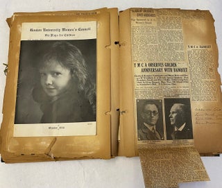 CELLIST HELEN DONOVAN SCRAPBOOK - BOSTON UNIVERSITY WOMEN'S COUNCIL