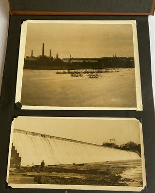 HOLYOKE MA WATER POWER CONTRUCTION PHOTO ALBUM 1949-1952