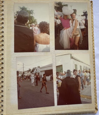 KEY WEST FL FANTASY FEST PHOTO ALBUM c. 1980 - LGBTQ