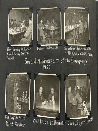 83rd ENGINEER CONSTRUCTION BATTALION early 1950s PHOTO ALBUM
