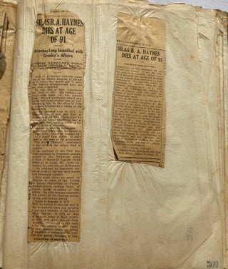 EARLY 1900s HANDWRITTEN COPY BOOK w/ RACIST CONNOTATIONS