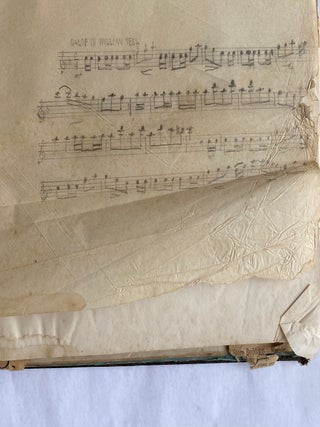 EARLY 1900s HANDWRITTEN COPY BOOK w/ RACIST CONNOTATIONS