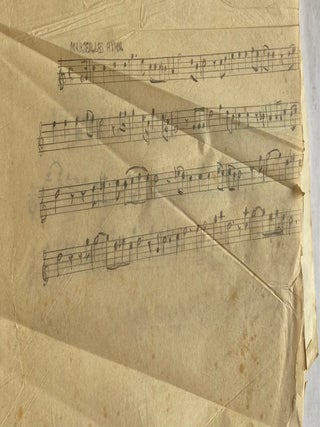EARLY 1900s HANDWRITTEN COPY BOOK w/ RACIST CONNOTATIONS