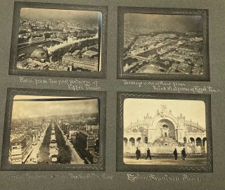 1900 PARIS EXPO EUROPEAN TRAVEL KING HUMBERT'S FUNERAL PHOTO ALBUM