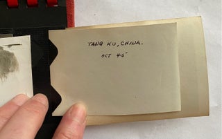 1945 WWII PC 807 US NAVY CREW in CHINA JAPAN and CALIFORNIA PHOTO ALBUM
