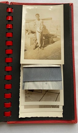 1945 WWII PC 807 US NAVY CREW in CHINA JAPAN and CALIFORNIA PHOTO ALBUM
