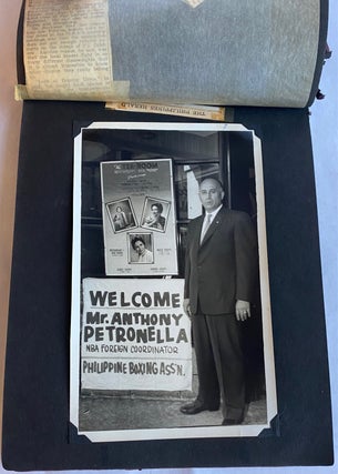 NATIONAL BOXING ASSOCIATION VISIT TO PHILIPPINES 1958 PHOTO ALBUM