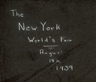 1939 NY WORLD'S FAIR PHOTO ALBUM