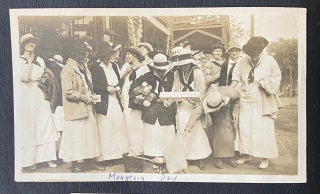 1917 SMITH COLLEGE WOMEN PHOTO ALBUM