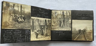 1910s SHURTLEFF COLLEGE ALTON ILLINOIS - FEMALE STUDENT - PHOTO ALBUM