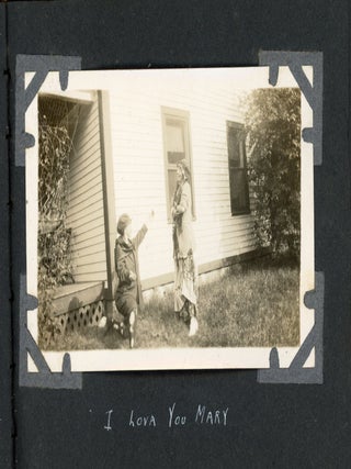 CROSS DRESSING and COUNTRY HIJINKS Iin RURAL VERMONT 1922 PHOTO ALBUM