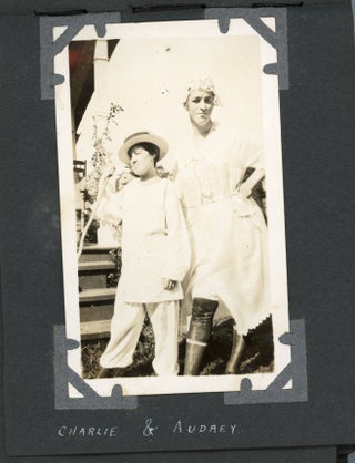 CROSS DRESSING and COUNTRY HIJINKS Iin RURAL VERMONT 1922 PHOTO ALBUM