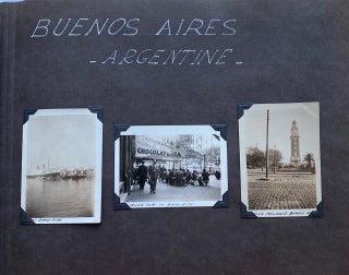 SOUTH AMERICA to GERMANY 1930s PHOTO ALBUM