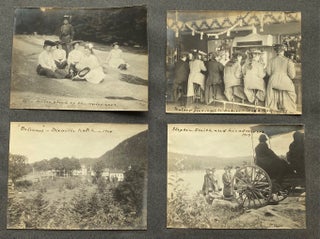 Item #663 1904 SUMMER in the WHITE MOUNTAINS NH PHOTO ALBUM - HILDEGARDE LASELL WATSON....