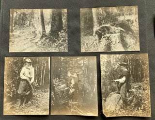 1904 SUMMER in the WHITE MOUNTAINS NH PHOTO ALBUM - HILDEGARDE LASELL WATSON