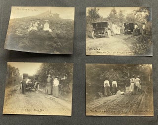 1904 SUMMER in the WHITE MOUNTAINS NH PHOTO ALBUM - HILDEGARDE LASELL WATSON