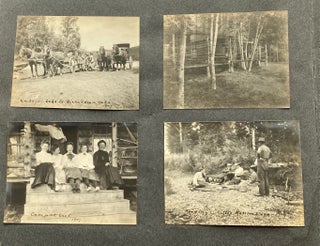 1904 SUMMER in the WHITE MOUNTAINS NH PHOTO ALBUM - HILDEGARDE LASELL WATSON