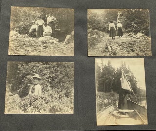1904 SUMMER in the WHITE MOUNTAINS NH PHOTO ALBUM - HILDEGARDE LASELL WATSON