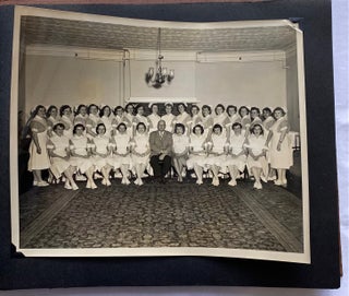 c. 1950 Photo Album - Woman Plays Sports in HS and goes to Nursing School - NH