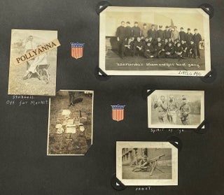 DES MOINE IOWA WOMAN at HIGH SCHOOL & COLLEGE 1915-1923 PHOTO ALBUM