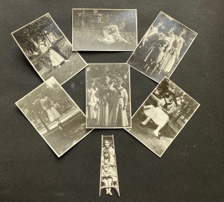 DES MOINE IOWA WOMAN at HIGH SCHOOL & COLLEGE 1915-1923 PHOTO ALBUM