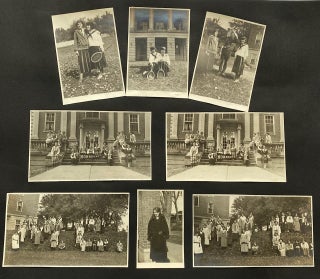 DES MOINE IOWA WOMAN at HIGH SCHOOL & COLLEGE 1915-1923 PHOTO ALBUM