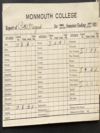 DES MOINE IOWA WOMAN at HIGH SCHOOL & COLLEGE 1915-1923 PHOTO ALBUM