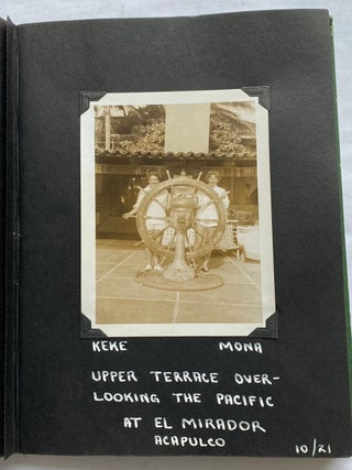1951 TRIP to MEXICO PHOTO ALBUM and SCRAPBOOK