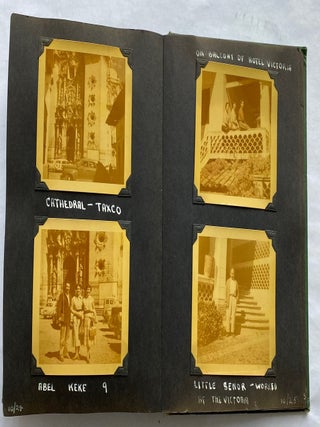 1951 TRIP to MEXICO PHOTO ALBUM and SCRAPBOOK