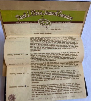 1951 TRIP to MEXICO PHOTO ALBUM and SCRAPBOOK