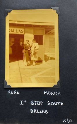 1951 TRIP to MEXICO PHOTO ALBUM and SCRAPBOOK