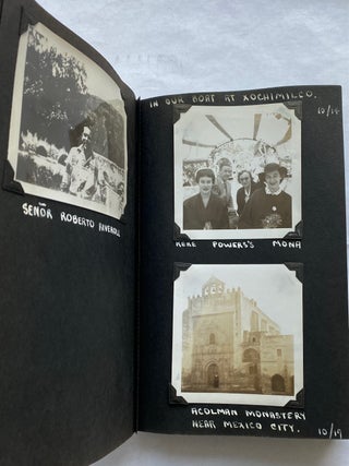 1951 TRIP to MEXICO PHOTO ALBUM and SCRAPBOOK