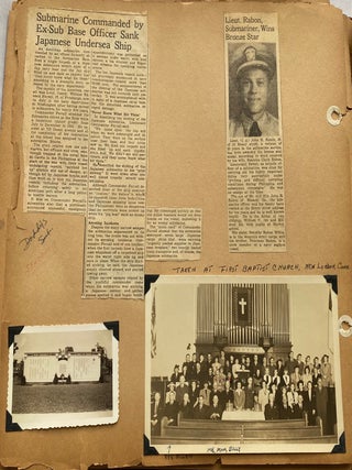NEW LONDON, CT GIRL GROWS UP SCRAPBOOKS 1930s - 1950s